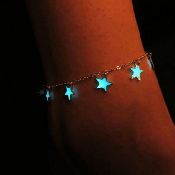 BKLD Vintage Beach Style Light Stars Anklets Bracelet For Women Boho Pendant Anklet Bohemian Foot Jewelry Gift daiiibabyyy